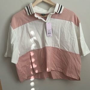 Short sleeve crop top
